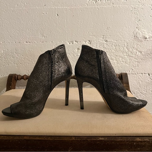 Guess 7.5 Metallic Bootie Heels - Picture 7 of 7